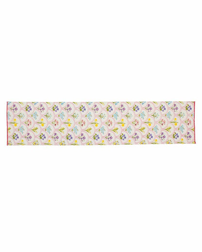 Elegant Phool Design Table Runner | 13 x 59 inches