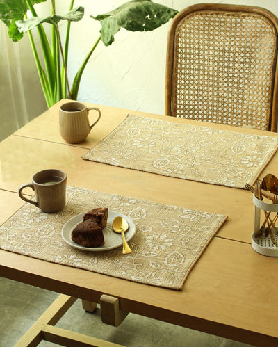 Botanical Garden-Themed Placemats | Set of 2 | 13 x 19 inches