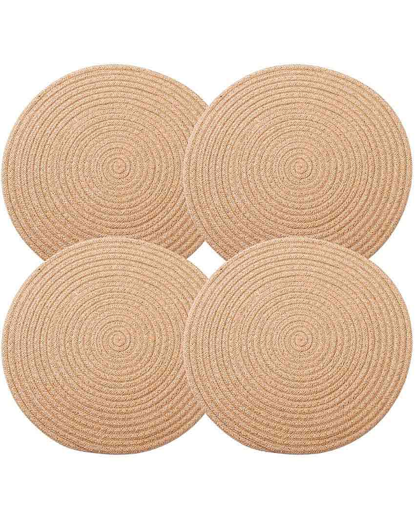 Jute Cotton Round Table Placemat