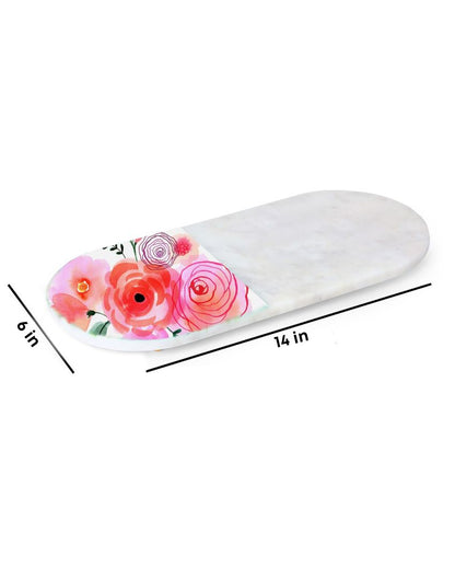 Modern Marble Serving Platters | Set Of 2