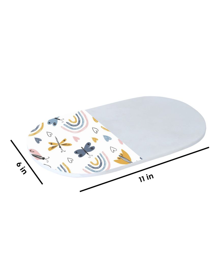 Opulent Marble Serving Platters | Set Of 2