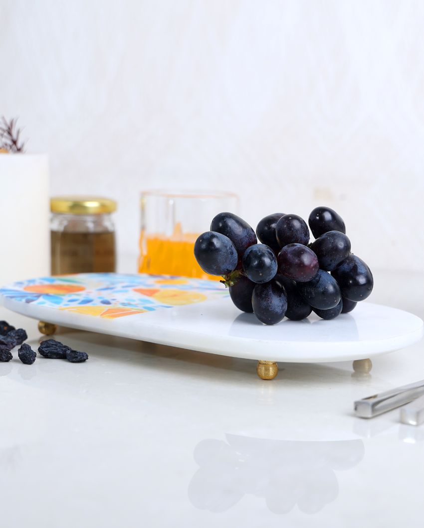 Gorgeous Marble Serving Platters | Set Of 2