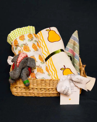 Mini Aloka Baby Hamper- Pears