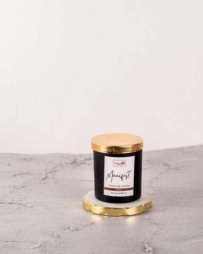 Manifest Positivity Candle Empowering Scent for Goals | 22.9 x 20.3 cm / 9 x 8 inches