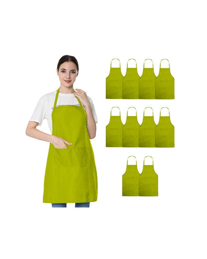 Waterproof Lite Kitchen Apron | Set of 10 | 22 x 32 inches