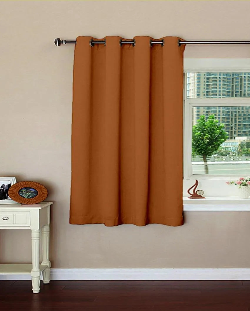 Basic Plain Blackout Window Curtain | 5 Ft