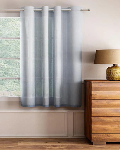 Melody Sheer Polyester Window Curtain | 5 Feet | Single