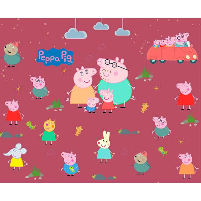 Peppa Pig Kids Velvet Playmat | 60 x 48 inches