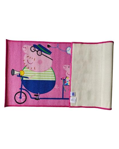 Funday Peppa Pig Nylon Floor Mat | 55 x 21 inches