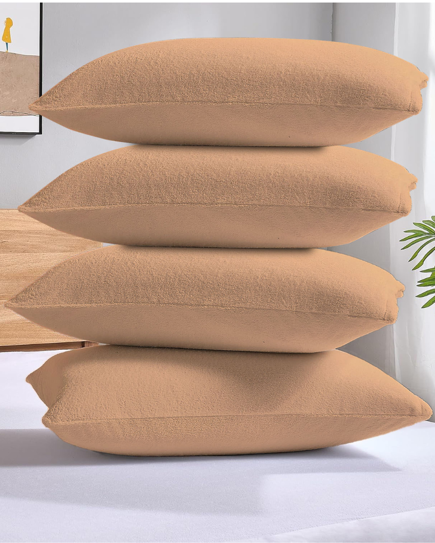 Comfortable Waterproof Pillow Protector | Set of 4 | 17 x 27 inches