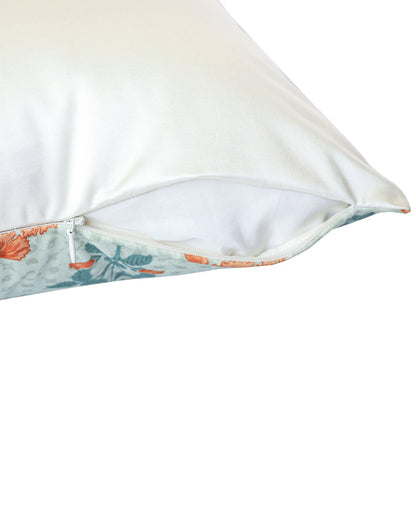 Priyadarsha Printed Velvet Cushion Covers | 16 x 16 inches