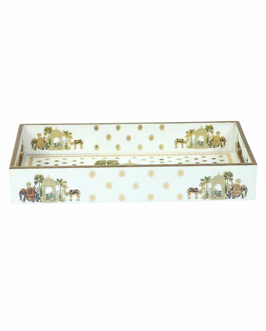 Royal Jaipur Camel Safari Decorative Tray | Set of 3