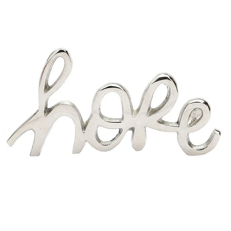 Esta Tabletop FreeStanding | Sign-Hope | Multiple Colors Nickel