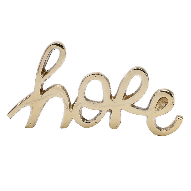 Esta Tabletop FreeStanding | Sign-Hope | Multiple Colors Gold