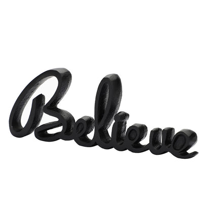 Susia Tabletop FreeStanding | Sign-Believe | Multiple Colors Black