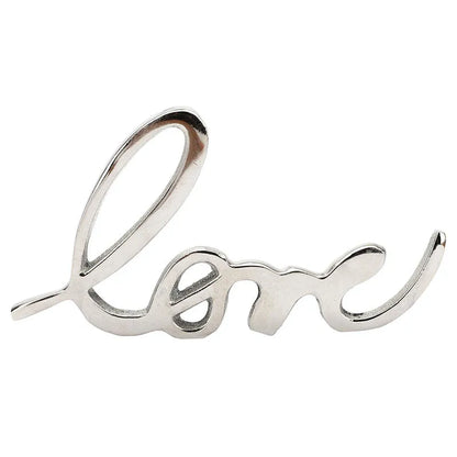 Vanie Tabletop FreeStanding | Sign-Love | Multiple Colors Nickel