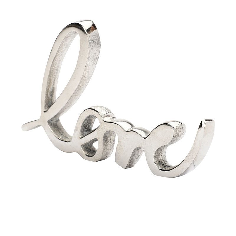 Vanie Tabletop FreeStanding | Sign-Love | Multiple Colors Nickel