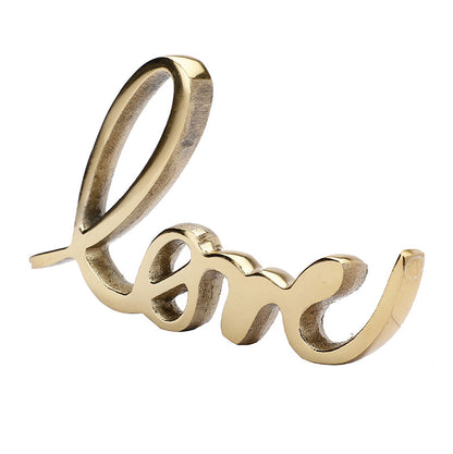 Vanie Tabletop FreeStanding | Sign-Love | Multiple Colors Gold