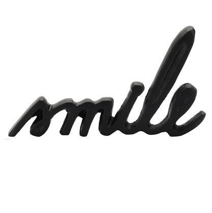 Emilia Tabletop FreeStanding | Sign-Smile | Multiple Colors Black