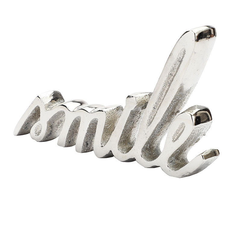 Emilia Tabletop FreeStanding | Sign-Smile | Multiple Colors Nickel