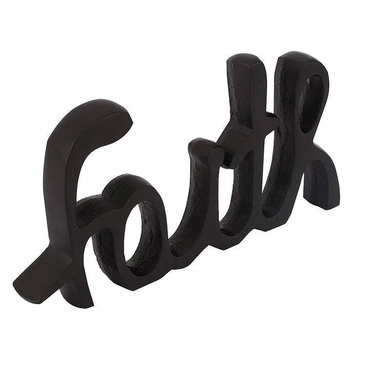 Vasla Tabletop FreeStanding | Sign-Faith | Multiple Colors Black