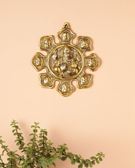 Lord Ganesh Wall Hanging for Home Entrance