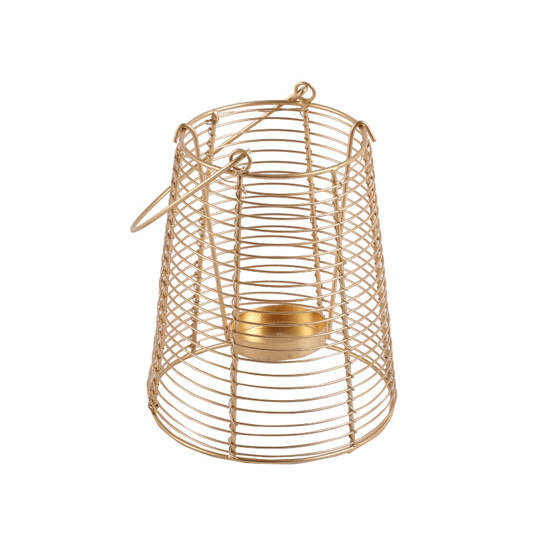 Modern Wire Decorative Lantern Candle Holder Default Title