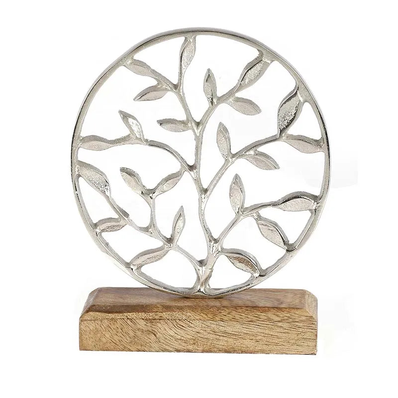 Leaves Decor Showpiece | Multiple colors Silver