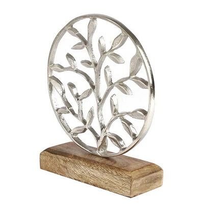 Leaves Decor Showpiece | Multiple colors Silver