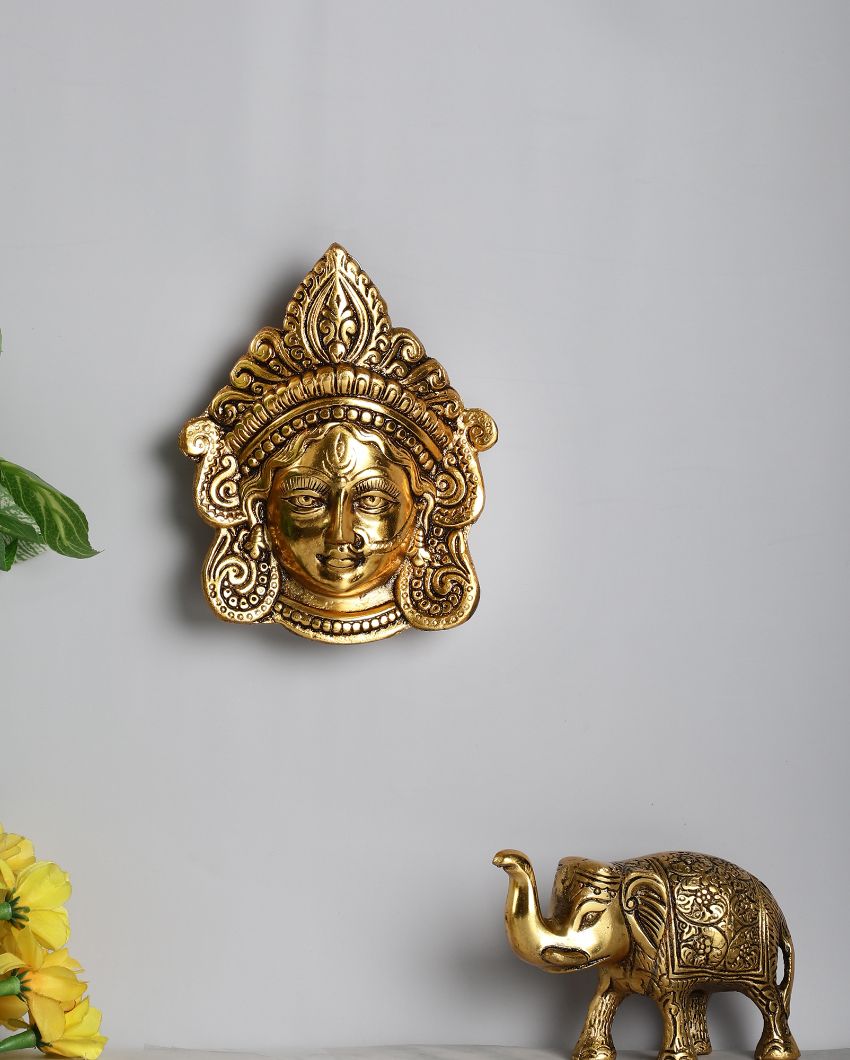 Maa Durga Face For Wall Hanging