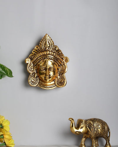 Maa Durga Face For Wall Hanging