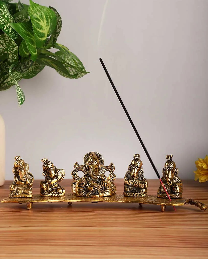 Musical Family Lord Ganesh Idol Statue