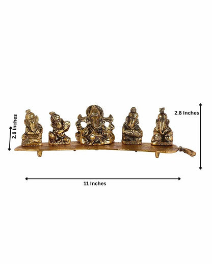 Musical Family Lord Ganesh Idol Statue