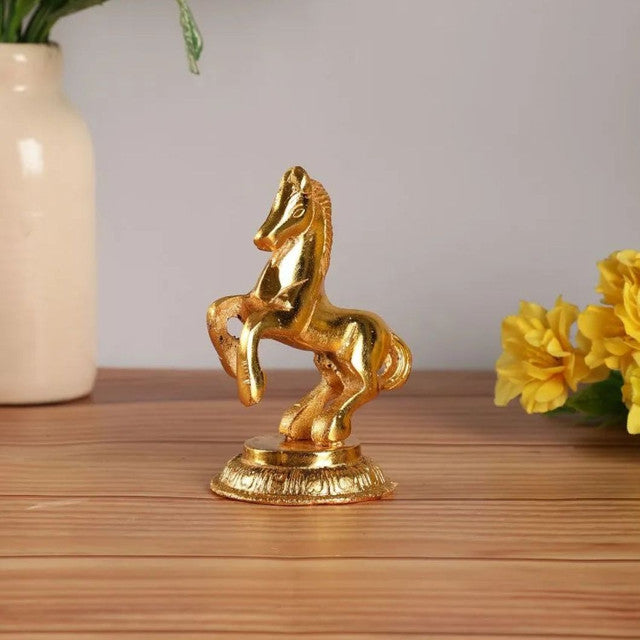 Small Galloping Horse Showpiece Decorative Accent