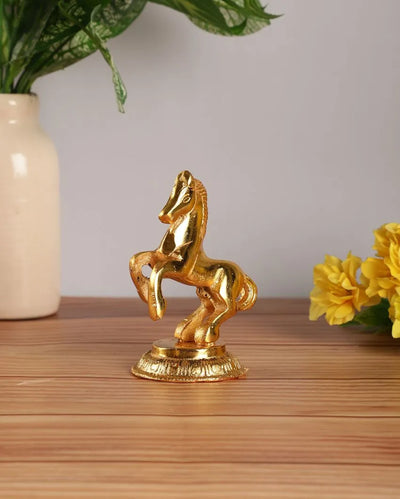 Small Galloping Horse Showpiece Decorative Accent