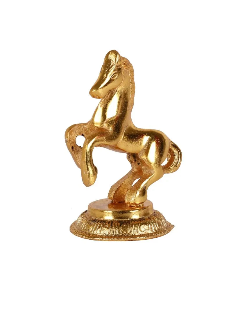 Small Galloping Horse Showpiece Decorative Accent