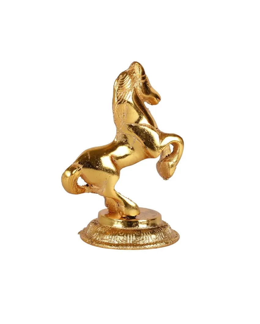 Small Galloping Horse Showpiece Decorative Accent