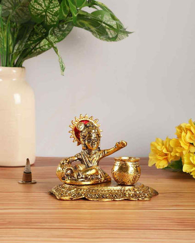 Bal Gopal Thakur Ji Lord Krishna Metal Statue