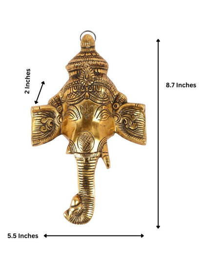 Lord Ganesh Wall Hanging For Home Entrance