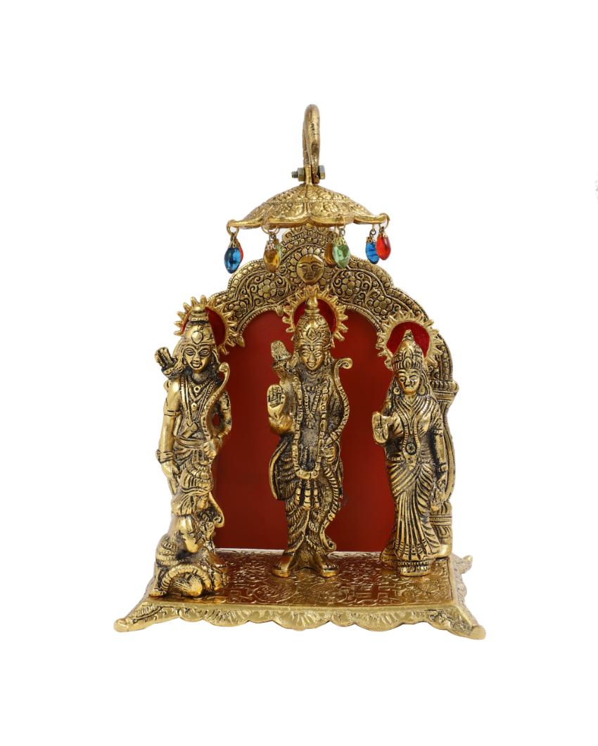 Majestic Lord Ram Darbar Idol with Velvet Gift Box | 8 x 5 x 12 inches