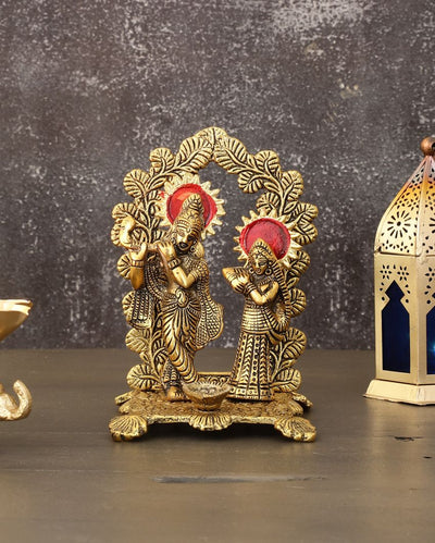 Serene Lord Krishna Idol with Velvet Gift Box | 4 x 4 x 7 inches