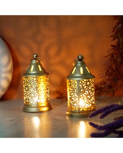 Lantern Tealight Candle Holder | Set of 2