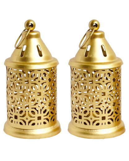 Lantern Tealight Candle Holder | Set of 2