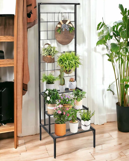 3 Tiers Metal Plant Stand