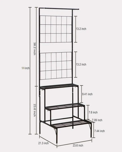 3 Tiers Metal Plant Stand