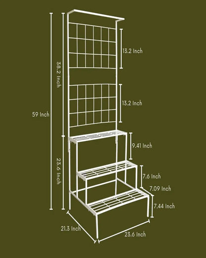 3 Tiers Metal Plant Stand