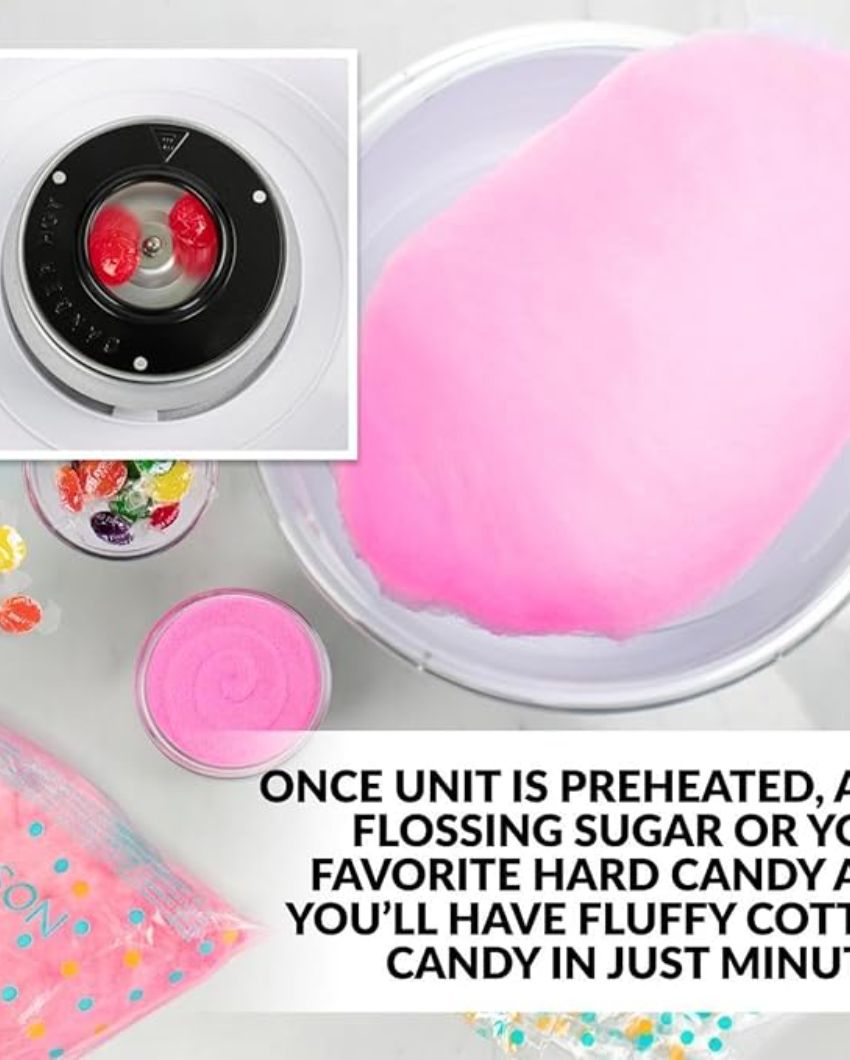 Sweet Fun Cotton Candy Floss Maker Machine | 5 x 4 x 4 inches