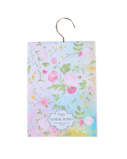 Fresh Aromas for Closets Floral Bloom Design Wardrobe Sachet | Set of 3 | 11 x 7 inches