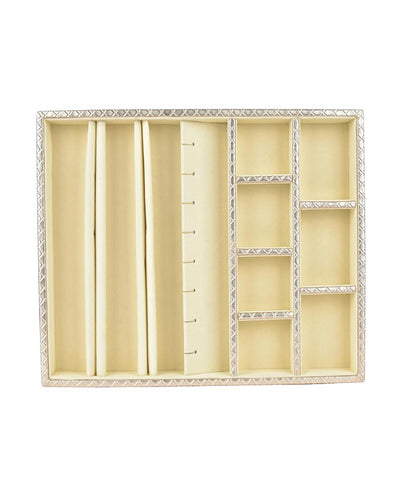 Lux Faux Leather Jewellery Tray | 13 x 11 inches