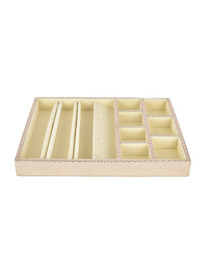 Lux Faux Leather Jewellery Tray | 13 x 11 inches